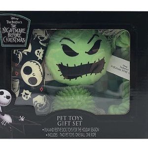 Disney Nightmare Before Christmas Pet Toy Gift Set